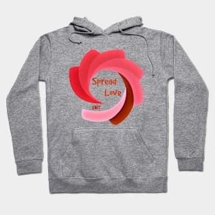 Spread love by edit Hoodie